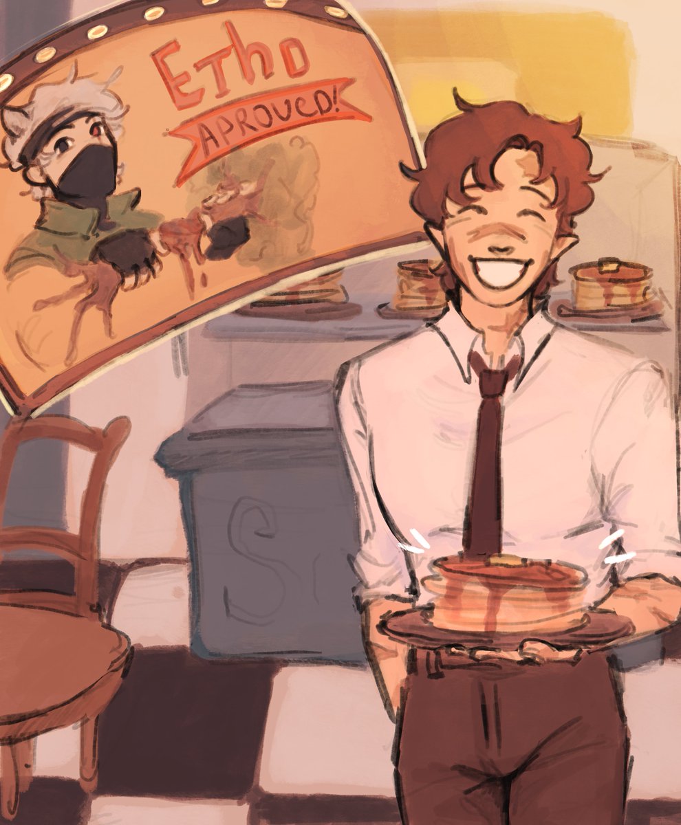 bakudeg's tweet photo. #goodtimeswithscarfanart #ethoslabfanart 

Decked out 2 waiting room shenanigans https://t.co/njA5hfpjnV