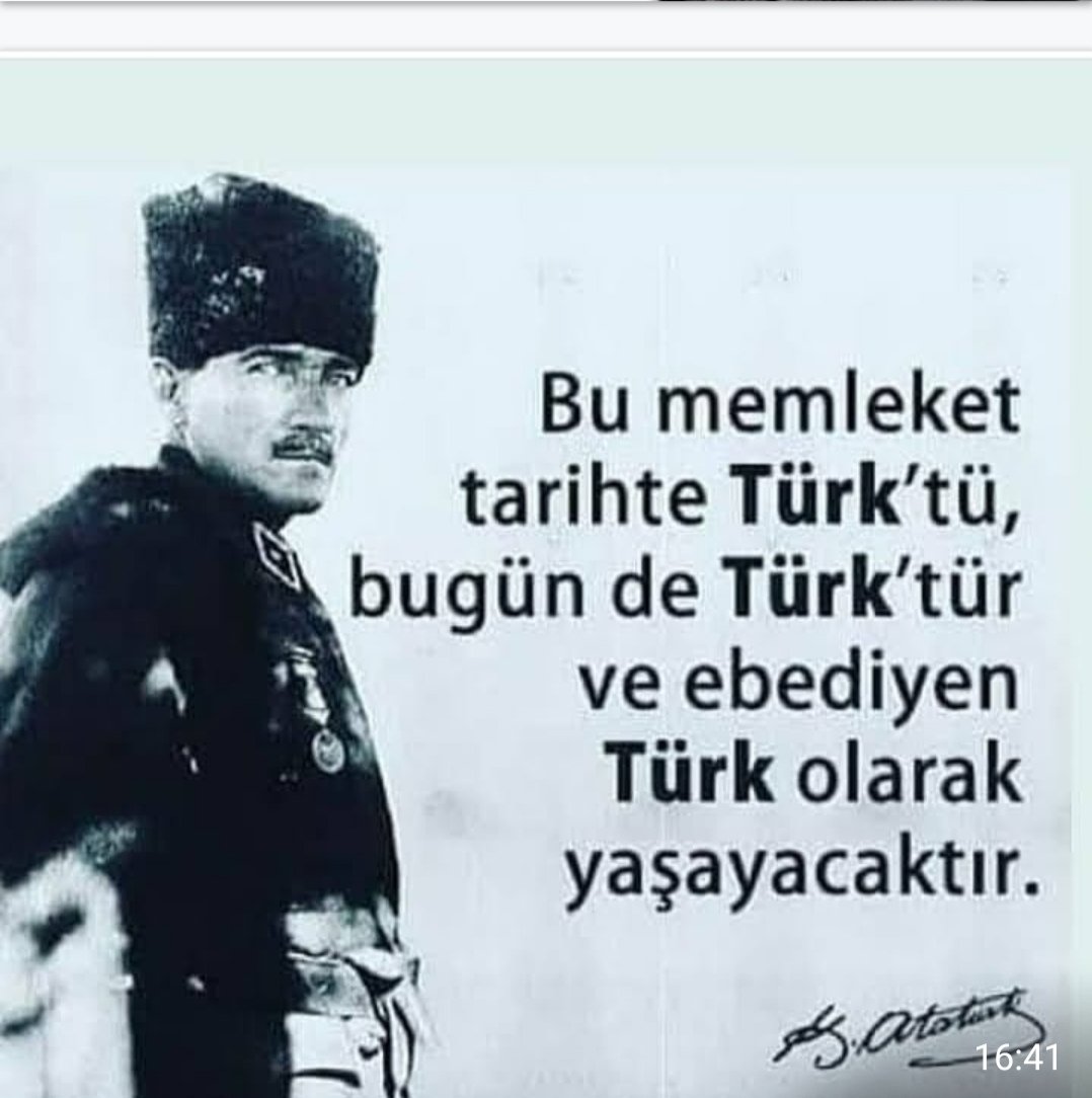 TÜRKİYE TÜRKLERİNDİR...
#NeMutluTürkümDiyene 🇹🇷