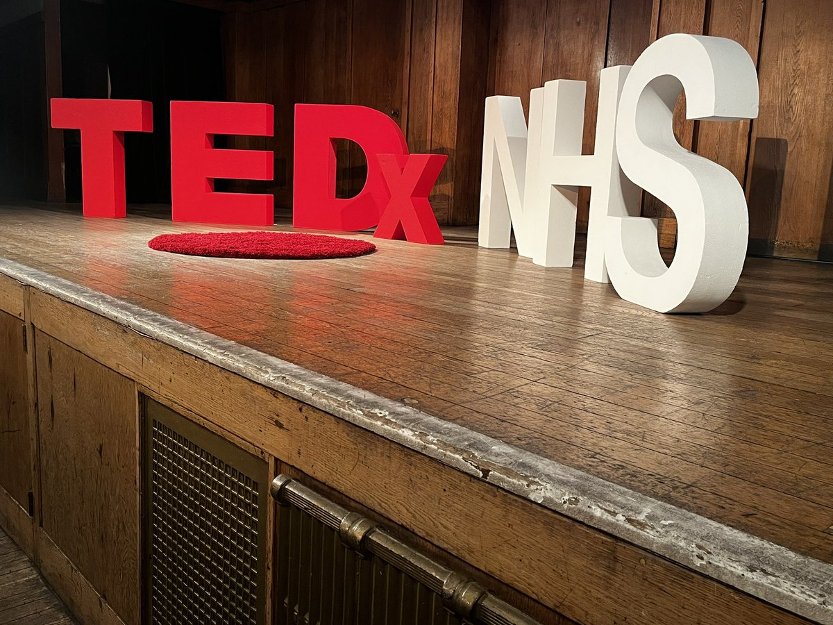 What a day. Blown away by the organisation and the vulnerability of the speakers. Have come away with a lot to think about and some serious new moves…💃🏻 #TEDxNHS