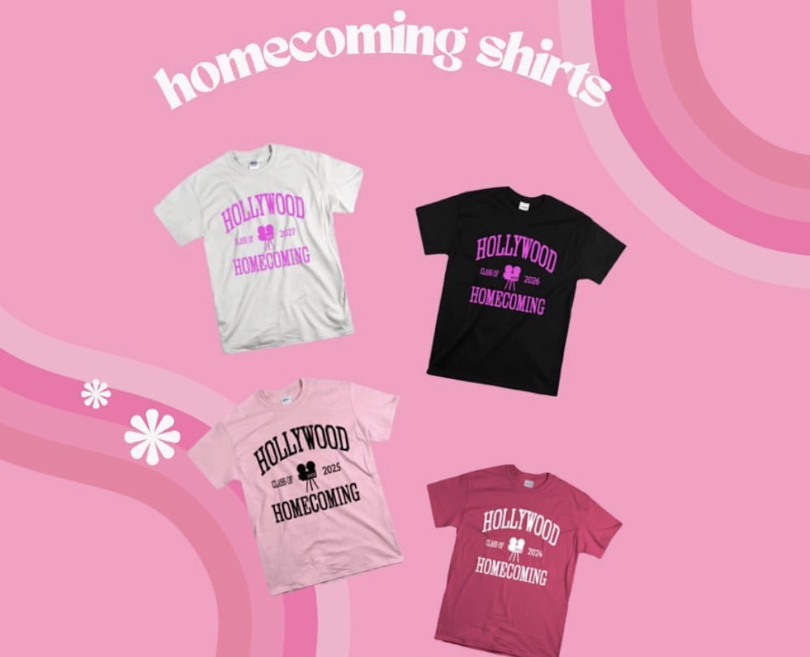 DCG Homecoming/Powder Puff shirts can be picked up at Chalk the Walk/Movie Night starting at 6:00 Sunday 9/24