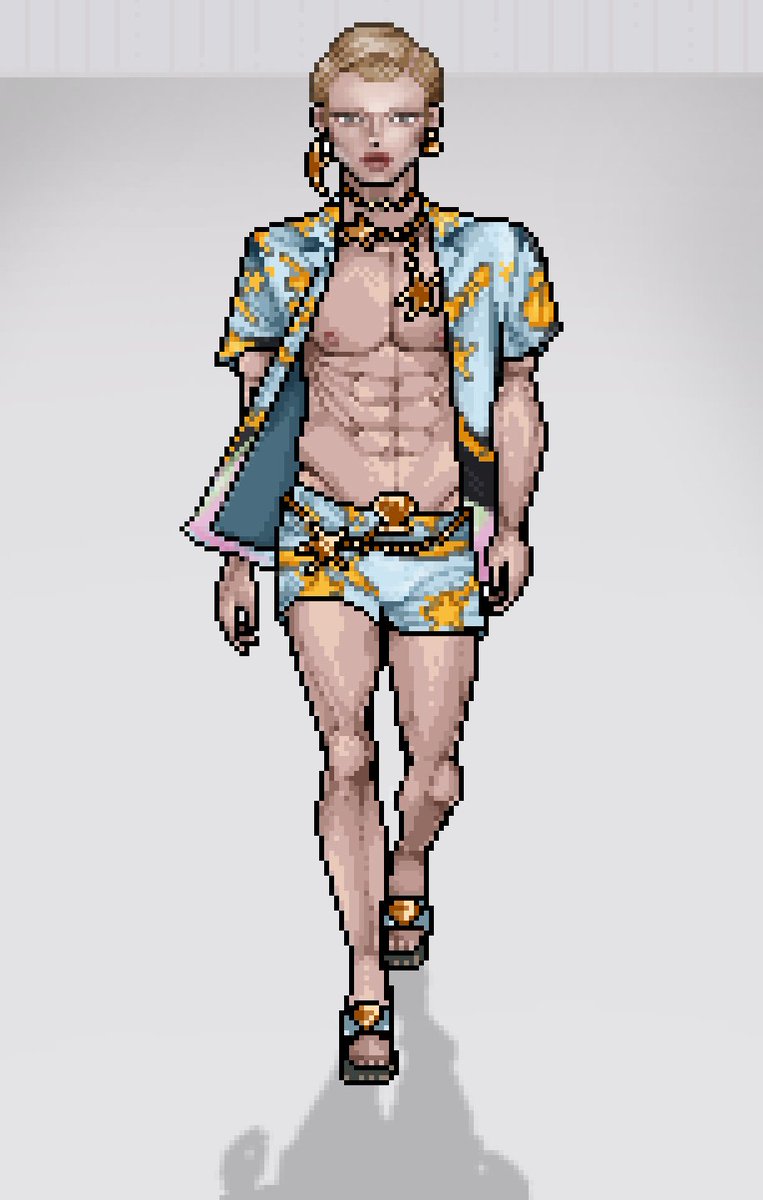 Thank you so much <a href="/VersaceHFI/">HabVERSACE</a>, It was a pleasure to be back on the runway for the SS'18 Fashion Show, such a nostalgic and wonderful night to tribute the one and only Gianni Versace.