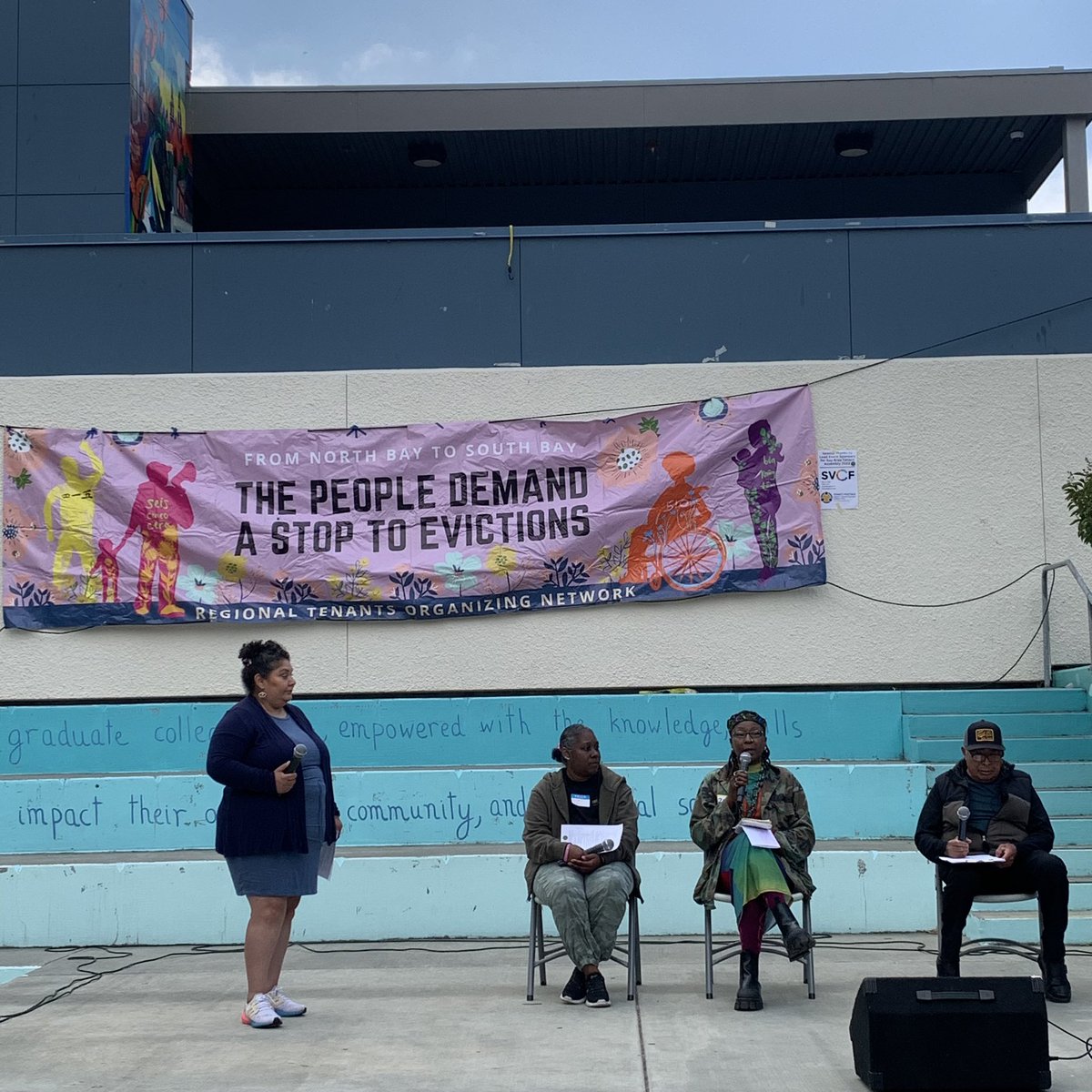 TenantsTogether's tweet photo. Renters from all over the region share their stories about landlord abuse, habitability issues and organizing with neighbors at the RTO Bay Area Tenant Assembly. @bayareatenants #BATA2023 #TenantsTogether https://t.co/kuEespwQPc