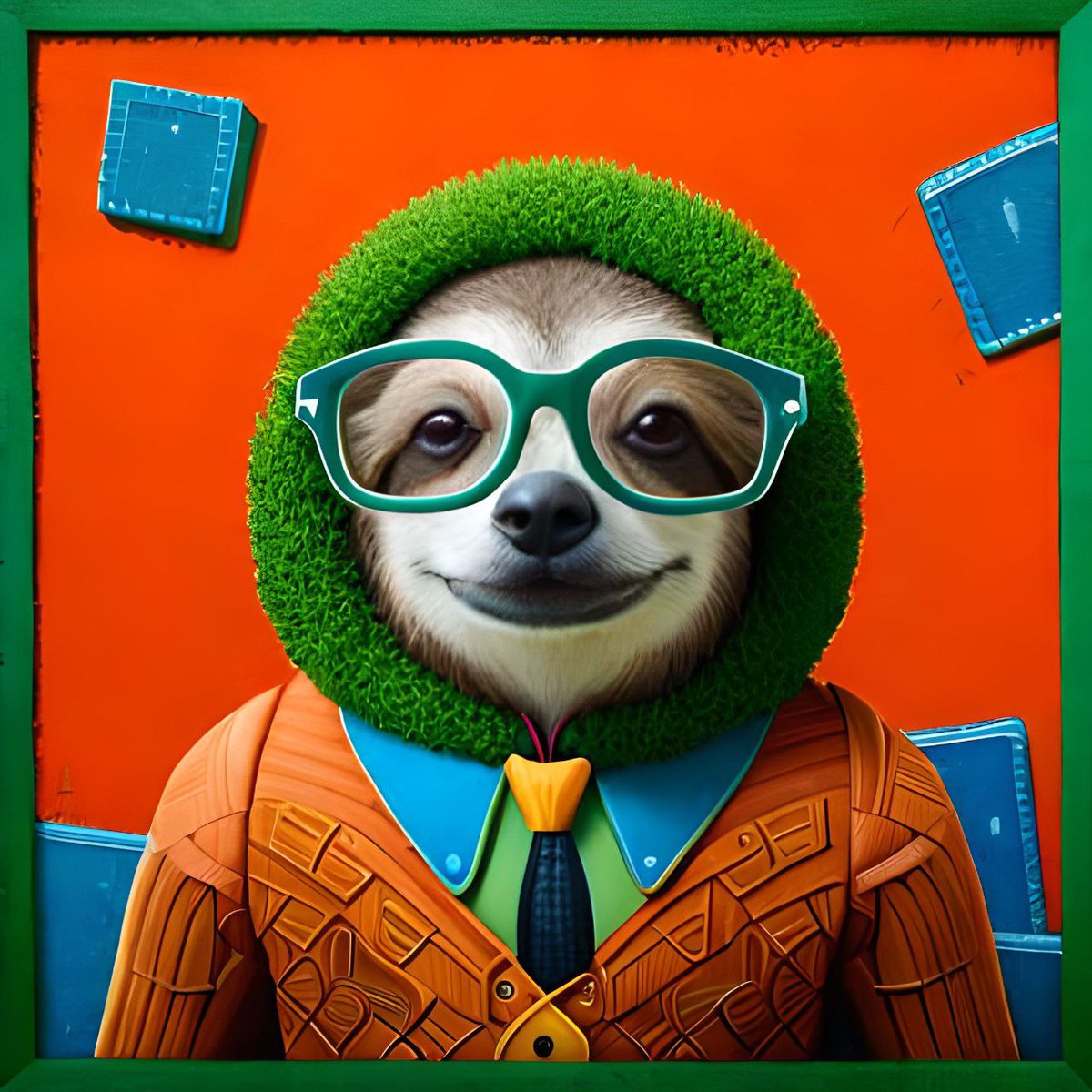 SamskaraOfSloth's tweet photo. Check out my item listing on OpenSea! https://t.co/q6vwW50aeO via @opensea 
#paintyourlife  #LifeAsArt #Inspiration #PaintYourLife #nftnews #NFT #sloth https://t.co/5uMo5zm3uC