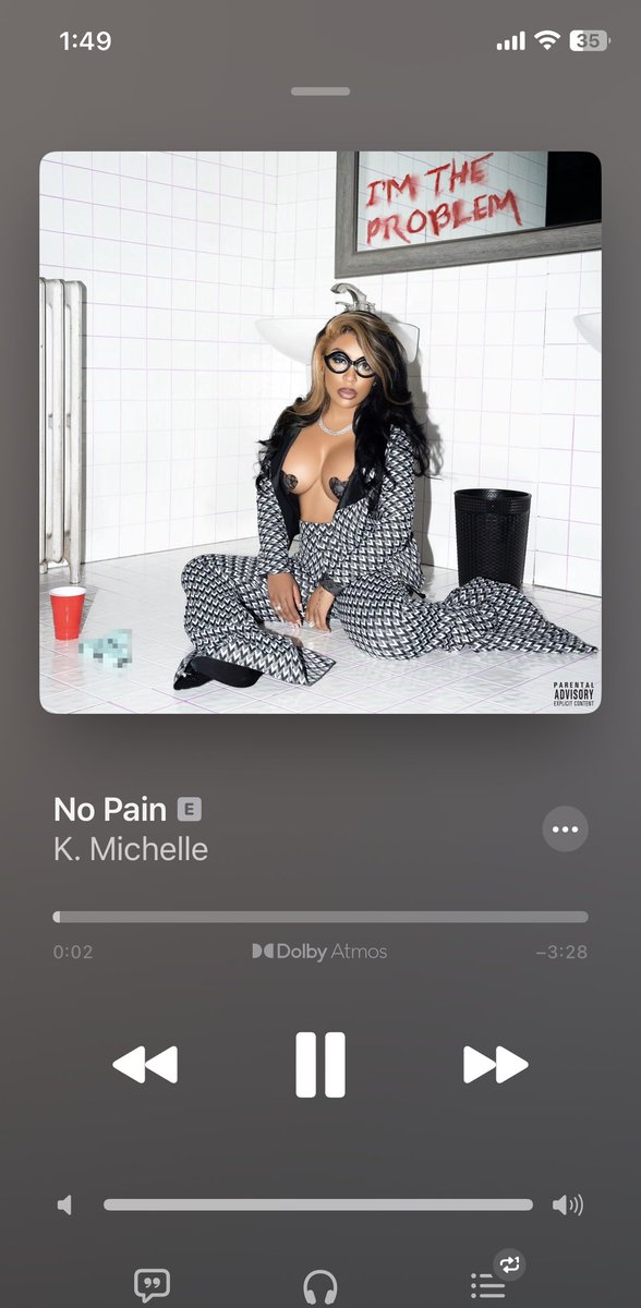 thecraftjunkie's tweet photo. @kmichelle I know Auntie Betty in heaven proud and vibin’ to “No Pain”💨🔥💨 whole album ❤️🔥❤️ #imtheproblem #nopain #kmichelle #bettywright https://t.co/WCSS5AVl3s