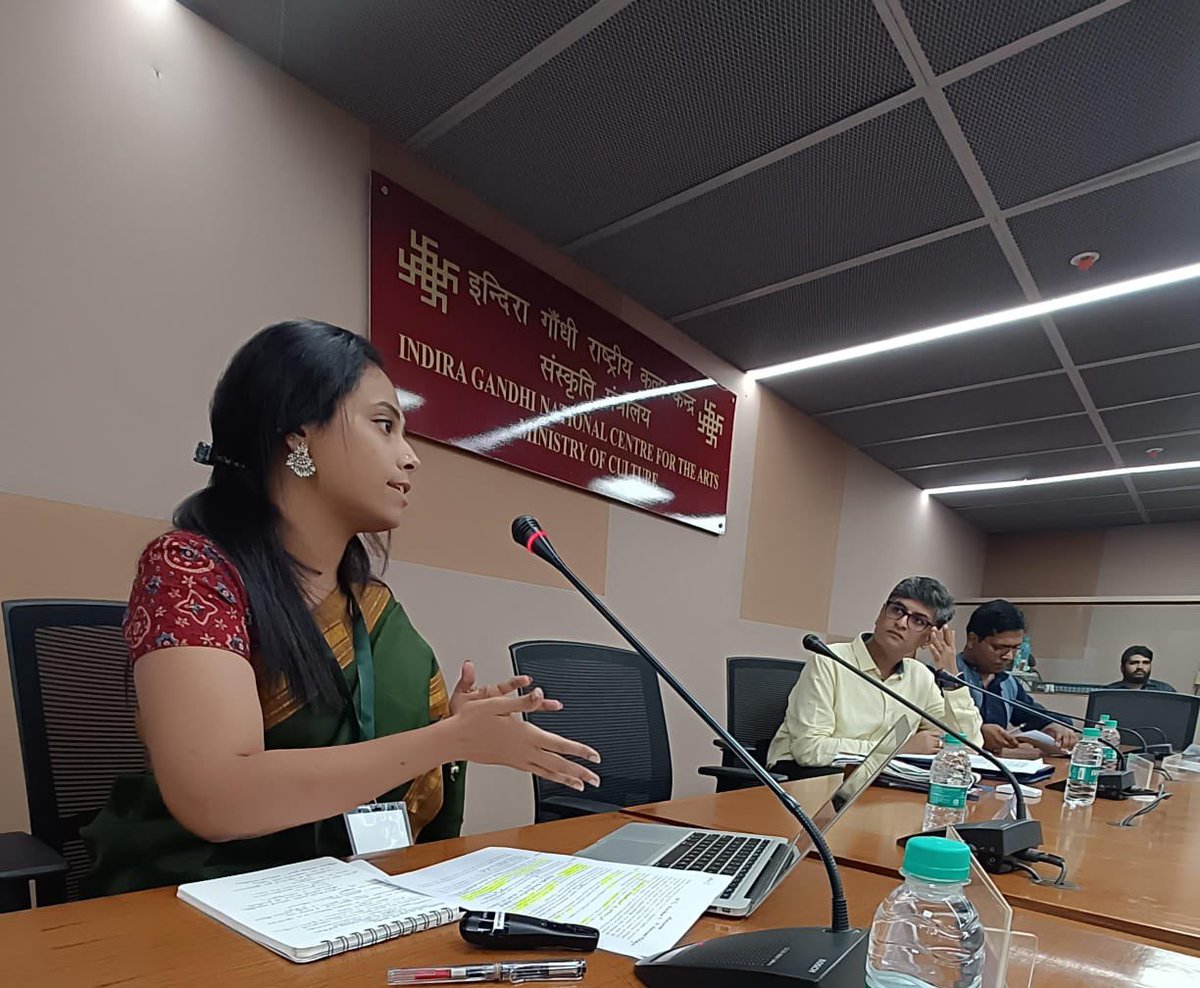 theuntold_s's tweet photo. Presented my research paper: The water culture of ‘Dakshin Ganga’ Nashik Saga at 4th Nadi-Utsav, organised by @ignca_delhi @MinOfCultureGoI 
Overwhelmed with the response received https://t.co/7y3stPkxDC
