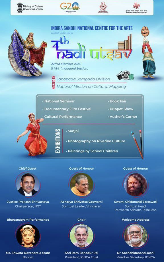 theuntold_s's tweet photo. Presented my research paper: The water culture of ‘Dakshin Ganga’ Nashik Saga at 4th Nadi-Utsav, organised by @ignca_delhi @MinOfCultureGoI 
Overwhelmed with the response received https://t.co/7y3stPkxDC