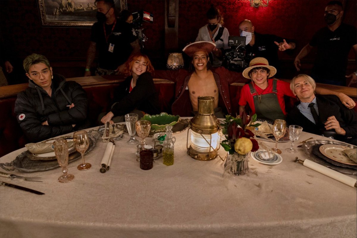 An epic adventure 🏴‍☠️🌊 

 See more behind-the-scenes photos from the set of <a href="/onepiecenetflix/">ONE PIECE(ワンピース) Netflix</a> here: netflix.com/tudum/gallerie…