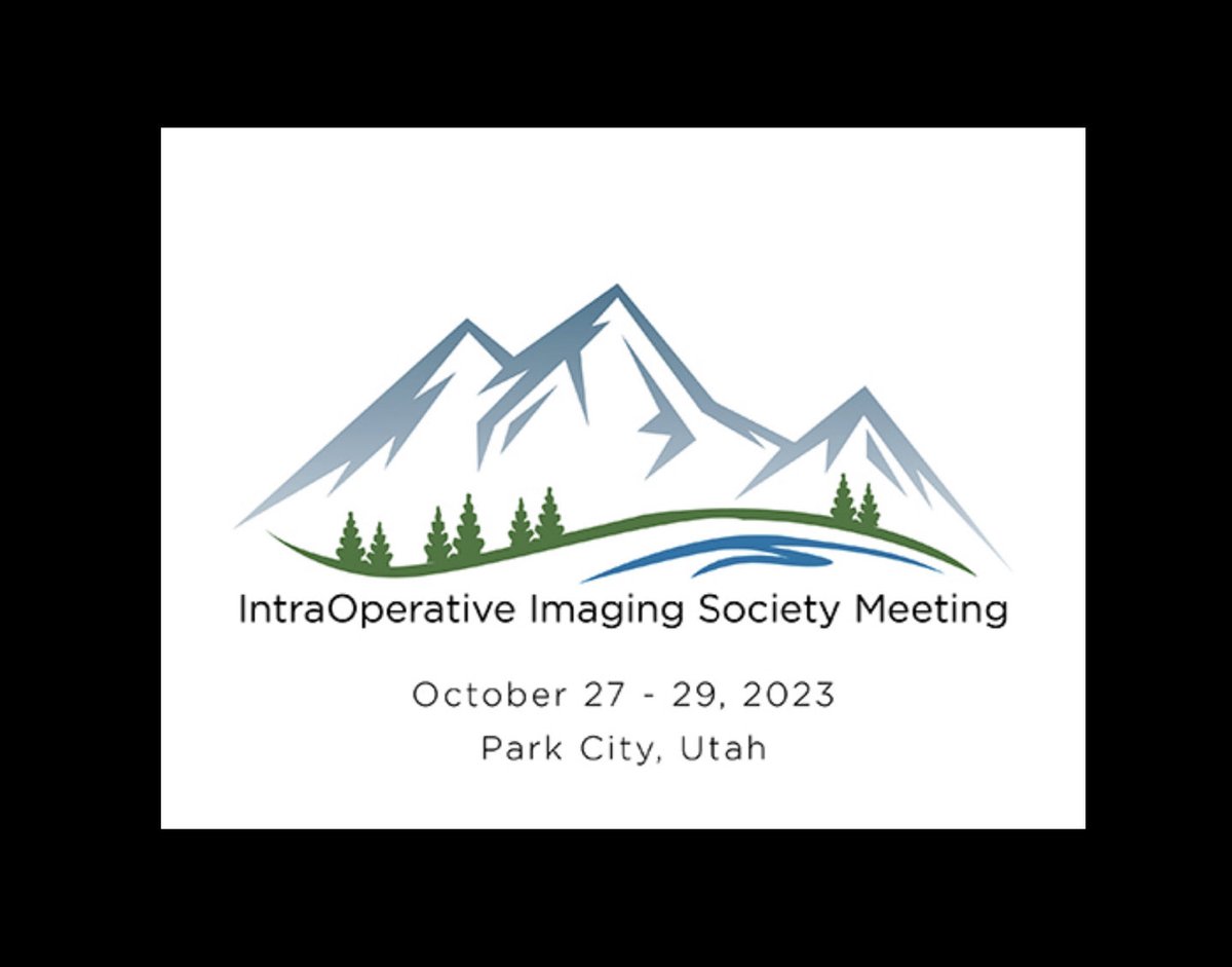 Join us at the Intraoperative Imaging Society (IOIS) Meeting in Utah October 27-29, 2023 Presented by IOIS, ⁦@UUtah⁩, ⁦@mumedicine⁩ - extension.missouri.edu/events/2023-in…. Advances in iMRI, iCT, iUS, fluorescence imaging, AI, AR, & more. Hope to see you there!