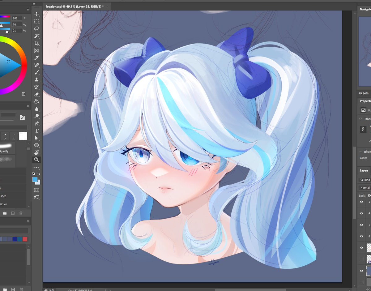 cutie💙
#Genshin #Focalors #Furina #Fontaine