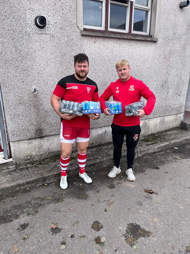 Massive thank you to <a href="/WRU_Community/">WRU Community - Wrth galon y genedl</a>  today 💪💪💪

Supporting the Cwmafan RFC &amp; <a href="/FurnaceUnited/">Furnace United RFC</a>  game with Nocco drinks

Gave the boys a real pre-match buzz

<a href="/Breezey_boy/">Marc Breeze</a>