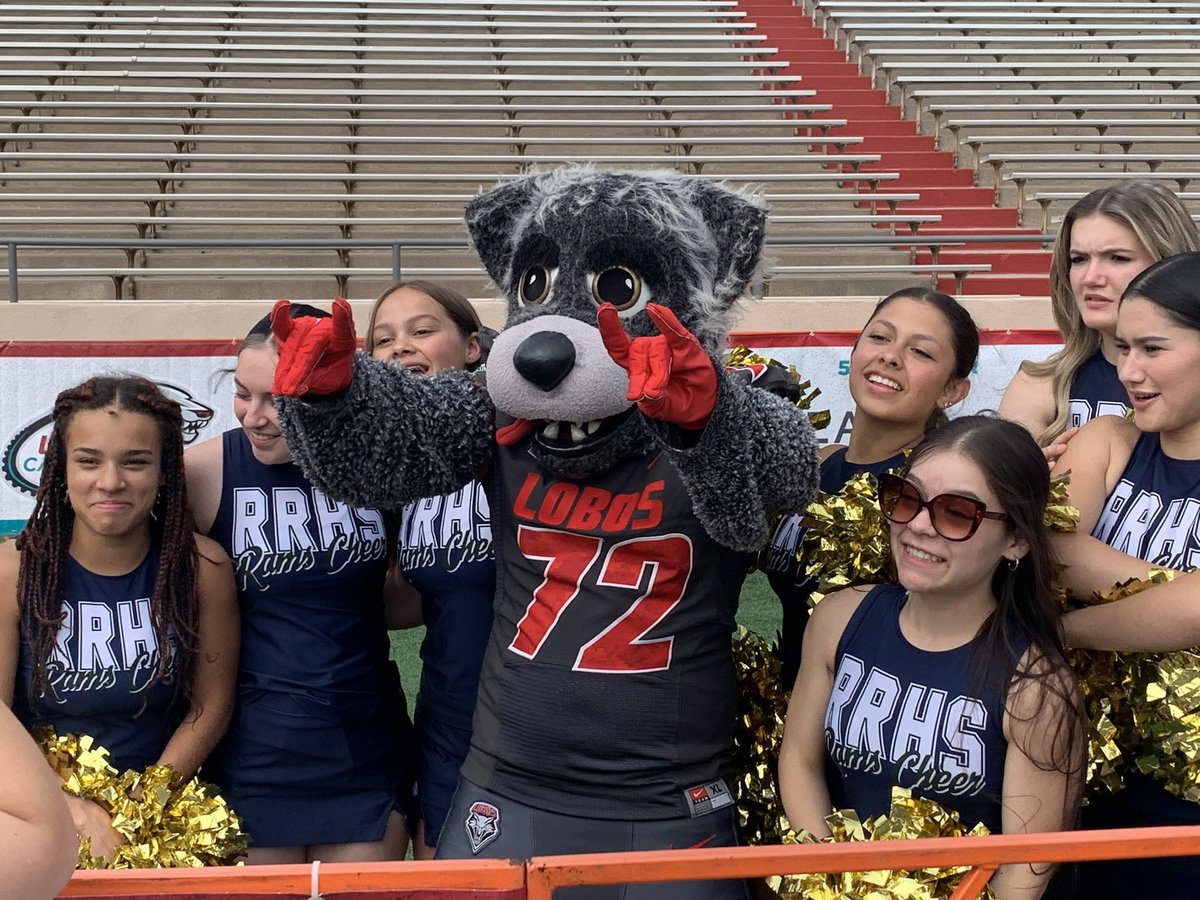 As seen at the 2023 Lobo Cancer Challenge: