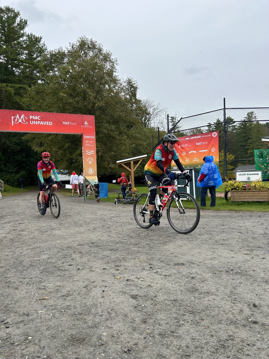 PanMass's tweet image. The fun does not end at the #PMCUnpaved finish line! Back at camp there are games, live music &amp;amp; more! #PMC2023