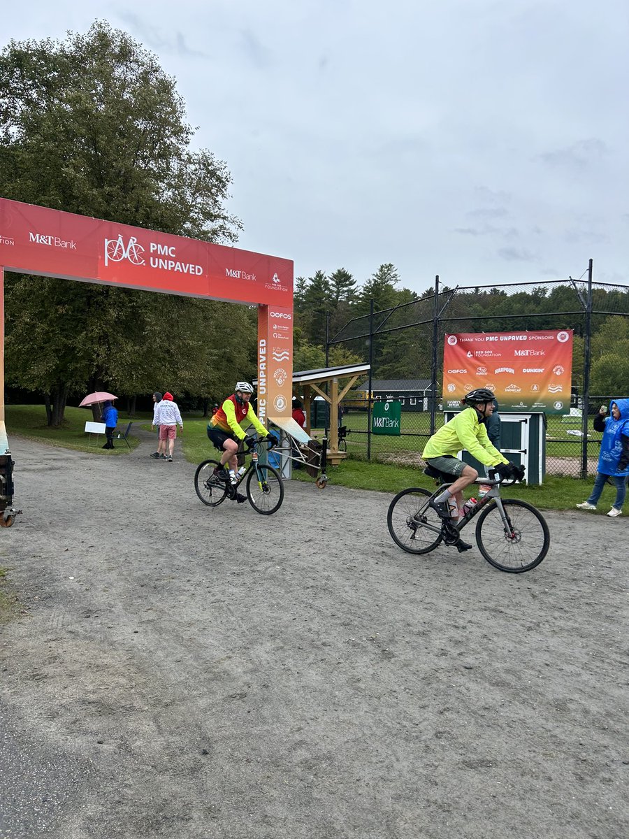 PanMass's tweet image. The fun does not end at the #PMCUnpaved finish line! Back at camp there are games, live music &amp;amp; more! #PMC2023
