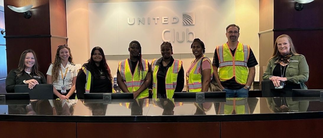 Team CLE hosted Girls in Aviation Day for students from Davis Aerospace & Maritime High School today. Thanks to those that joined us and we hope to see you working with us in the future! @CoryMathewB @dtpilot19 @sharon_goede