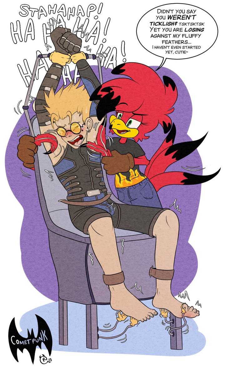 kometenpunker's tweet photo. Commission for Candlegirl! 
#tickling #tickleart #ticklish #tickletorture  #tickled #tickle #ticklecommunity #tkl #ticklish #ticklekink #ticklefetish #kinky #fetishart #feettickling #feet #fullbodytickling #feathertickling #furry #birdfurry #ticklishguys #ticklishmales #mtickling https://t.co/1dow6SsN54