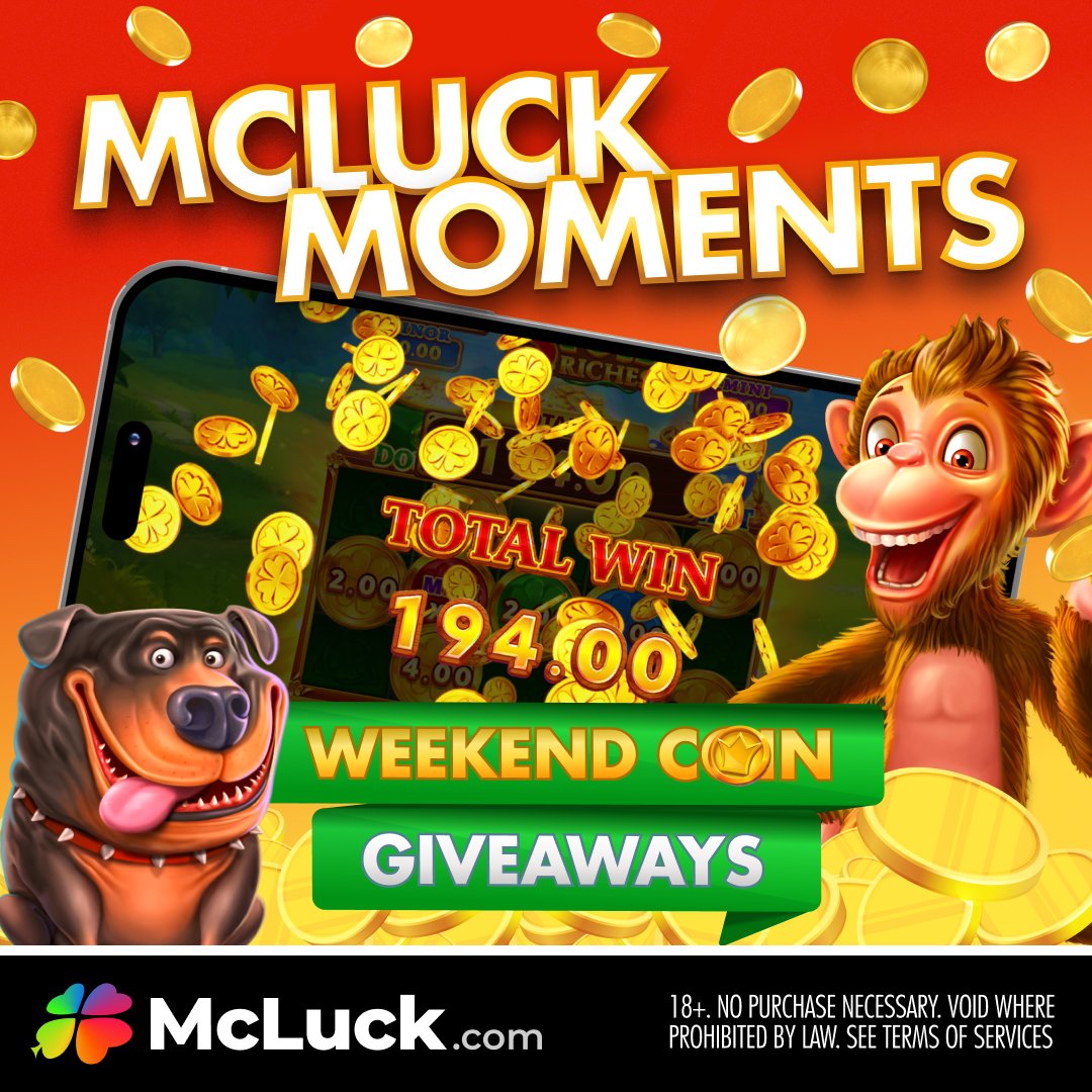 Got a McLuck moment that brings a smile to your face? 🍀

Share that treasured memory using #McLuckMoments, and be one of 20 to win GC 60,000 + FREE SC 30! 🎁

📆 Share the joy! Competition ends Sunday at 11:59PM PT.

#McLuckMoments