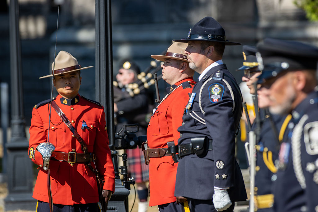 Tomorrow's #BCLEM event starts 1240hrs with a marching parade on Government St. Memorial Service @ 1300hrs <a href="/BCLegislature/">BC Legislature</a>, &amp; will be livestreamed on YouTube: youtube.com/@BCLEMofficial
We honour Law Enforcement Officers who've made the ultimate sacrifice serving the citizens of #BC.