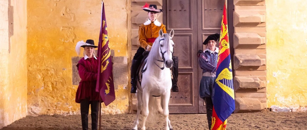 2 weeks to go until the next Royal Horse of England event! 🐎 Join us on Sat 7 Oct for an inspiring & entertaining live-action performance. A show for all ages, the talented team look forward to welcoming you into our 17th Century riding house👉bit.ly/Royal-Horse-of…