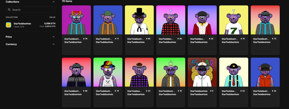 We feel generous today,place bids on Star Teddies Holo #NFTs  for 72hr on OpenSea,whoever makes the highest bid on any Star Teddies NFT gets one bought + four more free Star Teddies NFTs free! ✌️ 💵
opensea.io/StarTeddiesOff…