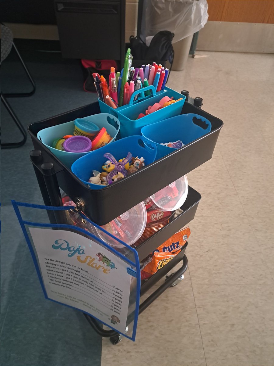 My Dojo Store went mobile this year! 🎉🏅 Students were excited for their first chance to explore the menu and cash in points this week. <a href="/ClassDojo/">ClassDojo</a> #positivereinforcement  <a href="/DonegalSchools/">Donegal School District</a> #DJH