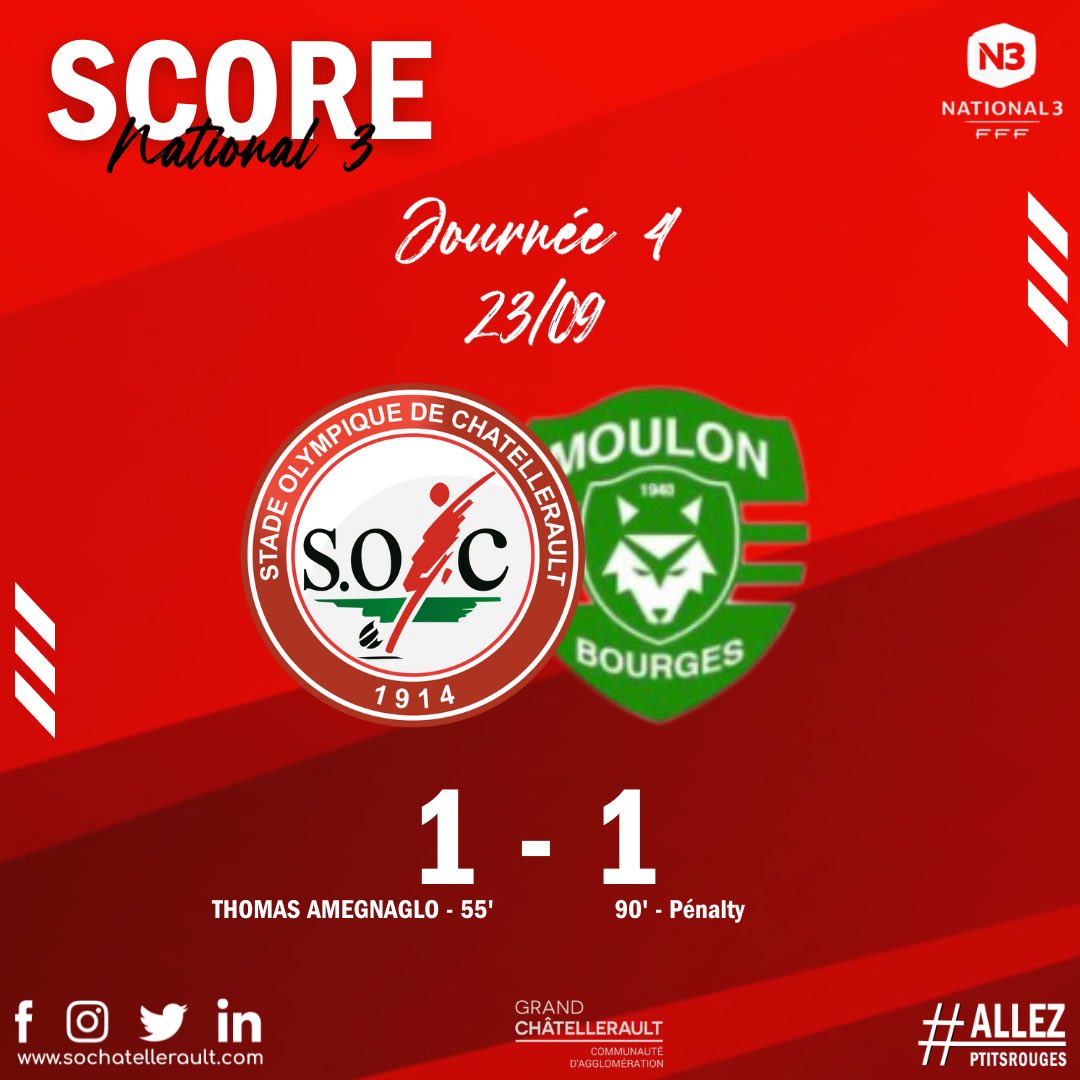 S.O. Châtellerault 🔴⚪ tweet media