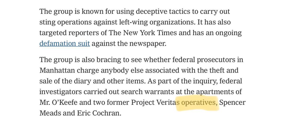 James O'Keefe tweet media