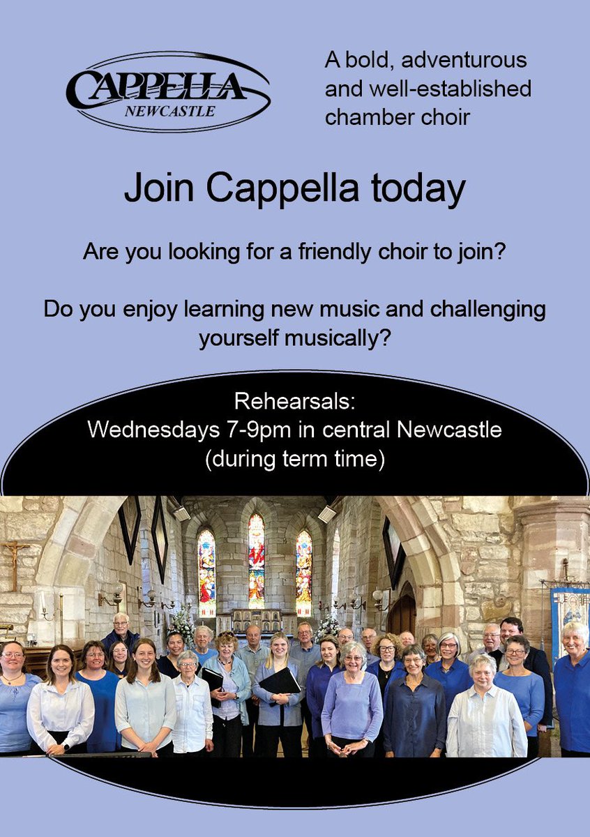 Cappella Newcastle (@cappellanew) on Twitter photo 