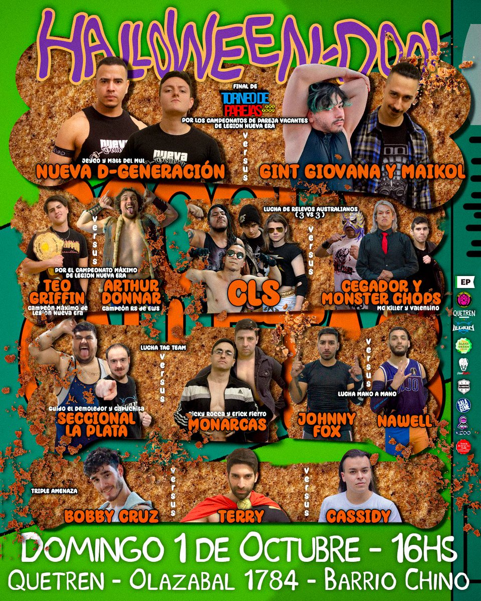Cómo habíamos dicho, nuestro show insignia merece una cartelera cargada de acción, cómo solo podemos ofrecer. Tendremos los dos eventos estelares, por un lado el enfrentamiento internacional entre nuestro campeón @teogriffinpw y el representante de <a href="/ewf_luta_livre/">EWF Luta Livre</a>, <a href="/ArthurDonnr/">Arthur Donnar/ アーサードナー🇵🇸🏳️‍🌈🏳️‍⚧️✊</a>.