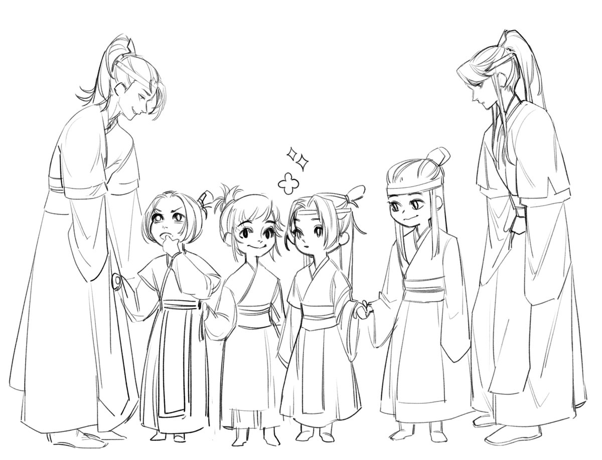 TessTassTss's tweet photo. Little Spellcasters✨
#mdzs #LanWangJi #LanXiChen #WeiWuxian #JiangCheng #mdzsfanart https://t.co/uIr2Q4PEHt