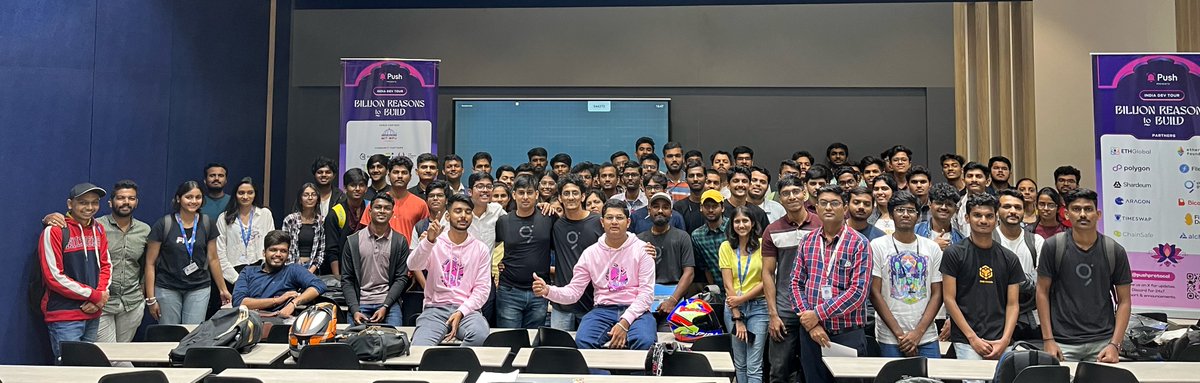 0xShreyman's tweet photo. 🌟 #BRBIndia Pune Recap 🚀

From enlightening discussions to forging new connections, the Web3 energy was electric! Grateful for this amazing event and everyone who made it special.

Stay tuned for future Web3 journeys. 🔥

#Web3 #Blockchain https://t.co/j5bjH9jyrd