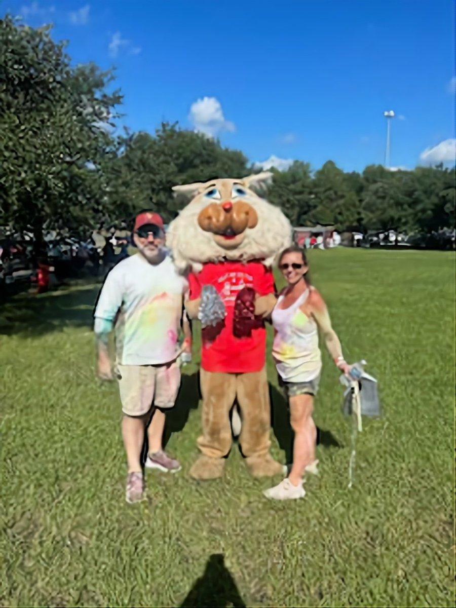mejackson75's tweet photo. Lots of messy fun at the Splendora ISD Color Fun Run supporting youth wellness (mental and physical).  Love these people and proud to sponsor.  Gonna take a while to get cleaned up!
#StantecHou
#StantecEdu https://t.co/3nptAUEZxa