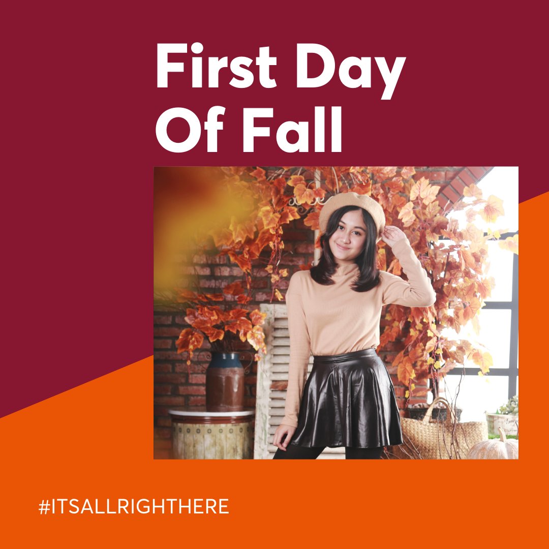 Happy First Day of Fall! 

What’s your favourite thing about fall? Is it the leaves changing colours🍂, the yummy fall drinks 🎃, the holidays 🦃 or something else? Let us know!

#FirstDayOfFall #Fall #Leaves #FallDrinks #Thanksgiving #itsallrighthere #parklandmall
