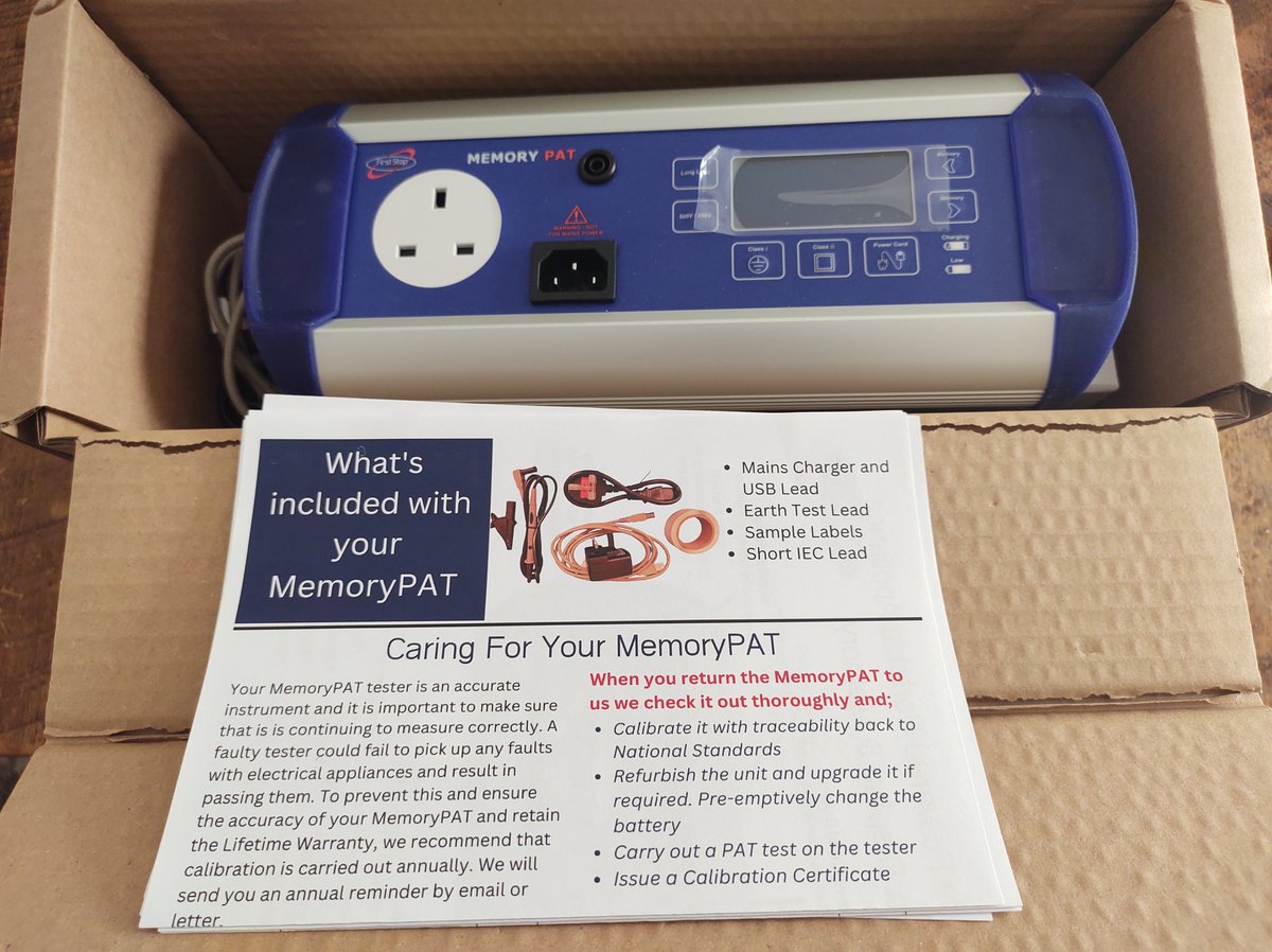 <a href="/TotallyLocal_LB/">TotallyLeightonBuzzard</a> are now proud owners of this PAT Testing machine as part of monthly #RepairCafeLB  events thanks to <a href="/LLTCNews/">Leighton-Linslade TC</a> grant and <a href="/FirstStopSafety/">First Stop Safety</a> supplier⚡💪 All welcome to our next event on 30 September 2023 10.30am. Book at repaircafe.leightonbuzzard.org