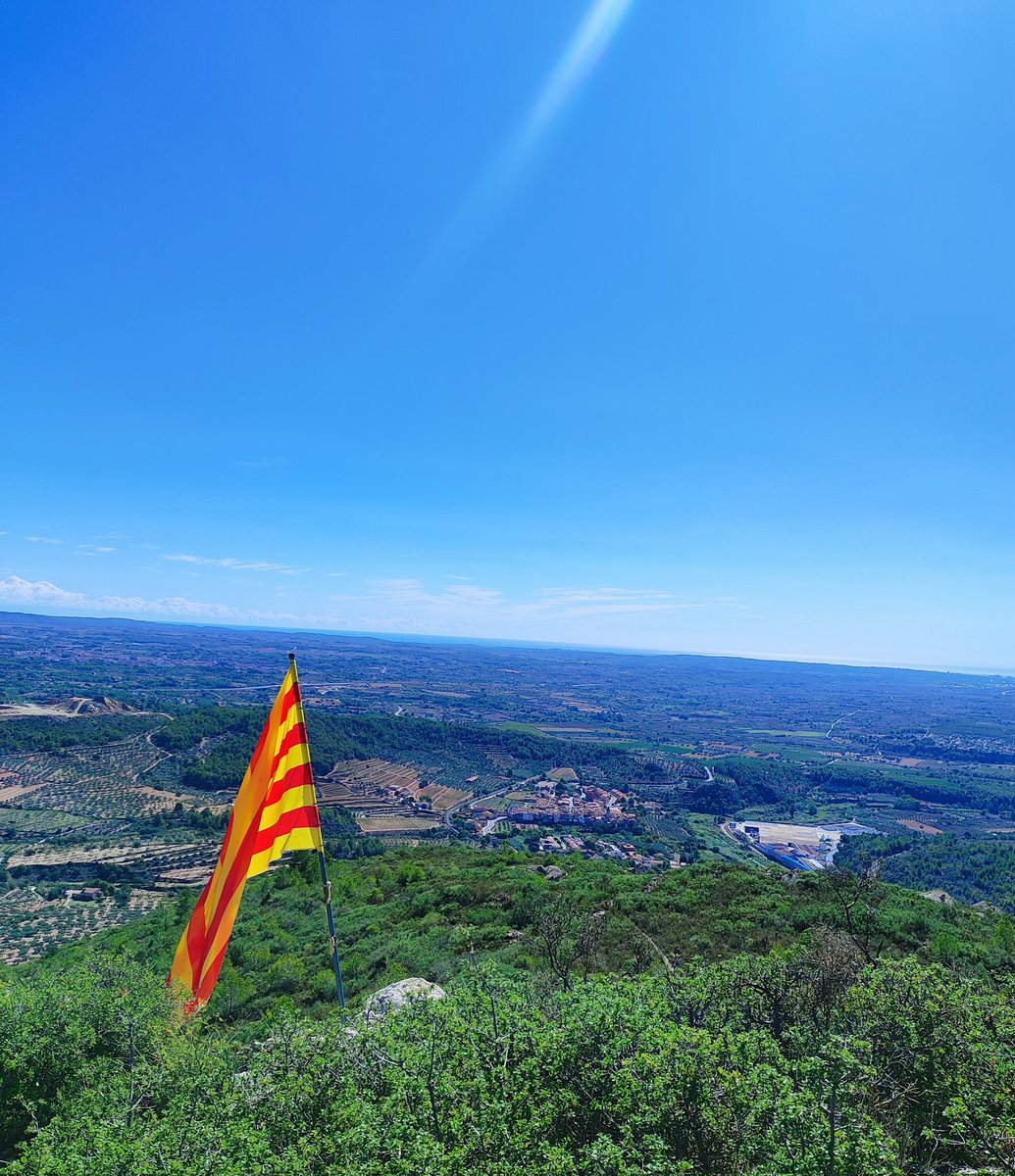 soniafarre's tweet photo. Descobrint i gaudint de l'entorn, des de la Serra Carbonària a la Serra de les Guixeres 
#Catalunya #paisatges #natura #AltCamp https://t.co/EsBgtQXYtt