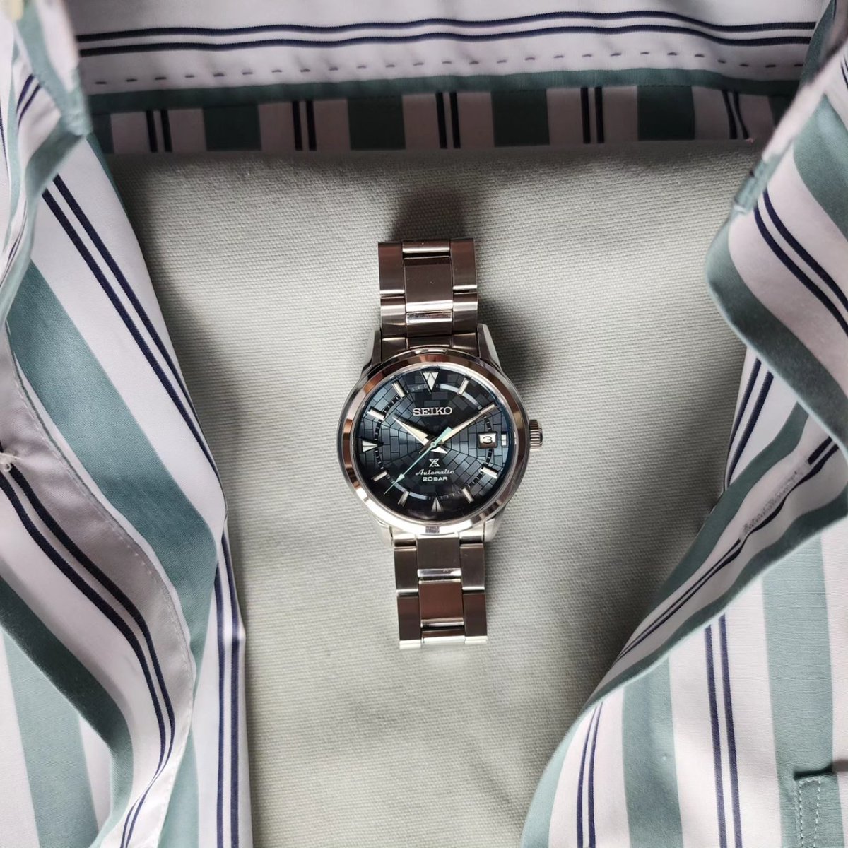 TheWatchDocs's tweet image. One of the best dials to come out of 2021... And almost impossible to find now! 🇯🇵
⌚: Seiko SPB259J1 &apos;Ginza&apos; (Limited Edition) 
#watchmatch #watchenthusiasts #thewatchdocs