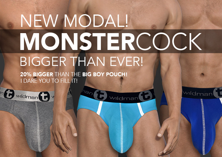 WildmanT on X: WildmanT New Monster C*ck Modal Briefs -    / X