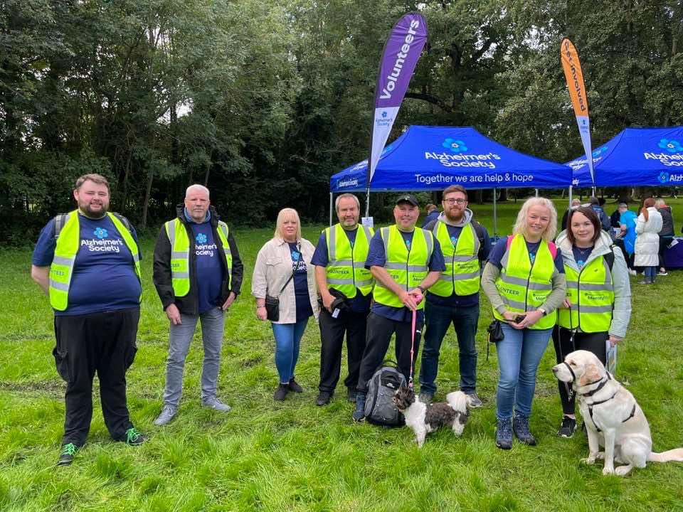 So proud of my @LBGplc colleagues who were marshalling today for @alzheimerssoc memory walk! This is an event we look forward to every year, for a very worthy charity! This cruel disease has touched the lives of too many people & their families 💜 Well Done guys! Xxx @shazza778