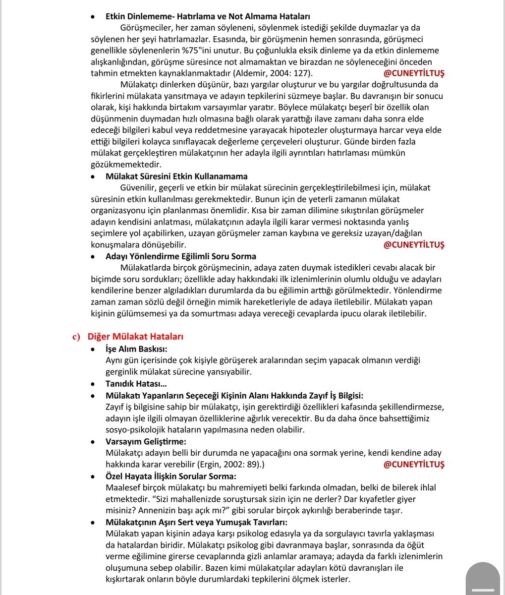 Aşağıda bir mülakat sürecine karışabilecek hataları özetledim Sn. <a href="/Yusuf__Tekin/">Yusuf Tekin</a> .
Binlerce öğretmen, 30 büyükşehirde kuracağınız ve birbirinden farklı kişilerden oluşacak komisyonlarda aşağıda bahsedilen hatalara nasıl engel olacağınızı merak ediyor. Eğer her açıklamanızda