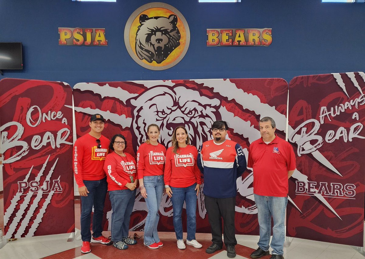PsjaCarman's tweet photo. PSJA Countdown to Zero 
💛🐻💚 https://t.co/7RgfHHwfHA