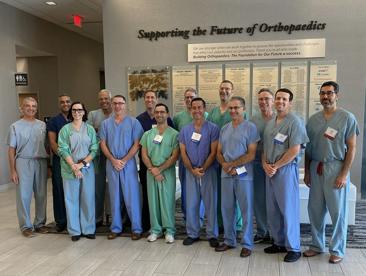 In Chicago for <a href="/AAOS1/">AAOS</a> Hip and knee course!  <a href="/AAHKS/">AAHKS</a> <a href="/AAHKS/">AAHKS</a> Thanks for inviting me!
