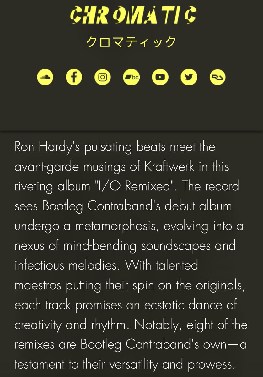 BootContraband's tweet photo. #bootlegcontraband #newalbum #house #techno #chicago https://t.co/XYF8Ck7uvV