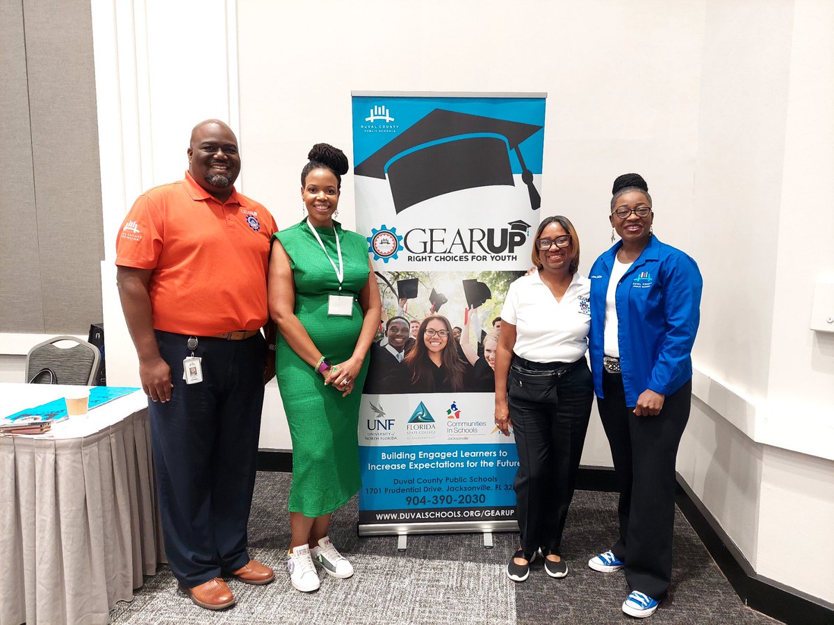 Representing GEAR UP at the Jacksonville National College Fair!
#TeamDuval