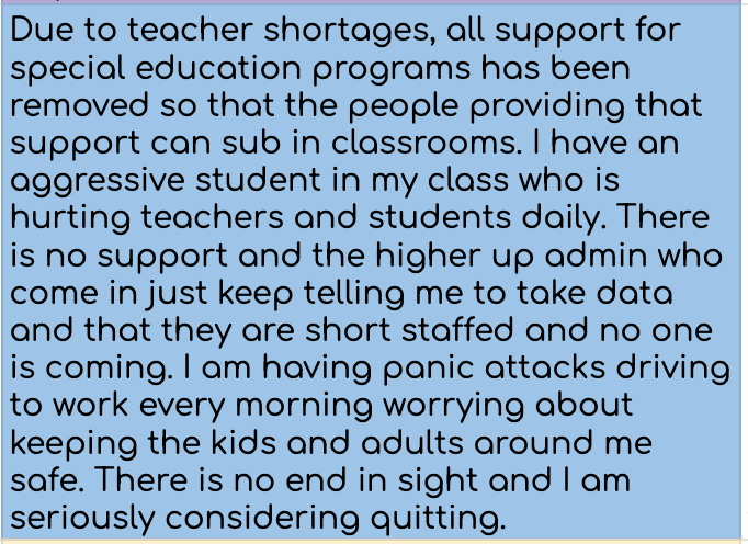 CCSDTeachers's tweet photo. CCSD Teachers are sharing their stories with "I wish the public knew..." #iwishthepublicknew
@ccsdparents @news3lv @8newsnow @ktnv @fox5vegas @JoshuaPeguero
@clarkcountysch @maddow @Lawrence https://t.co/wOm7y8Egrs