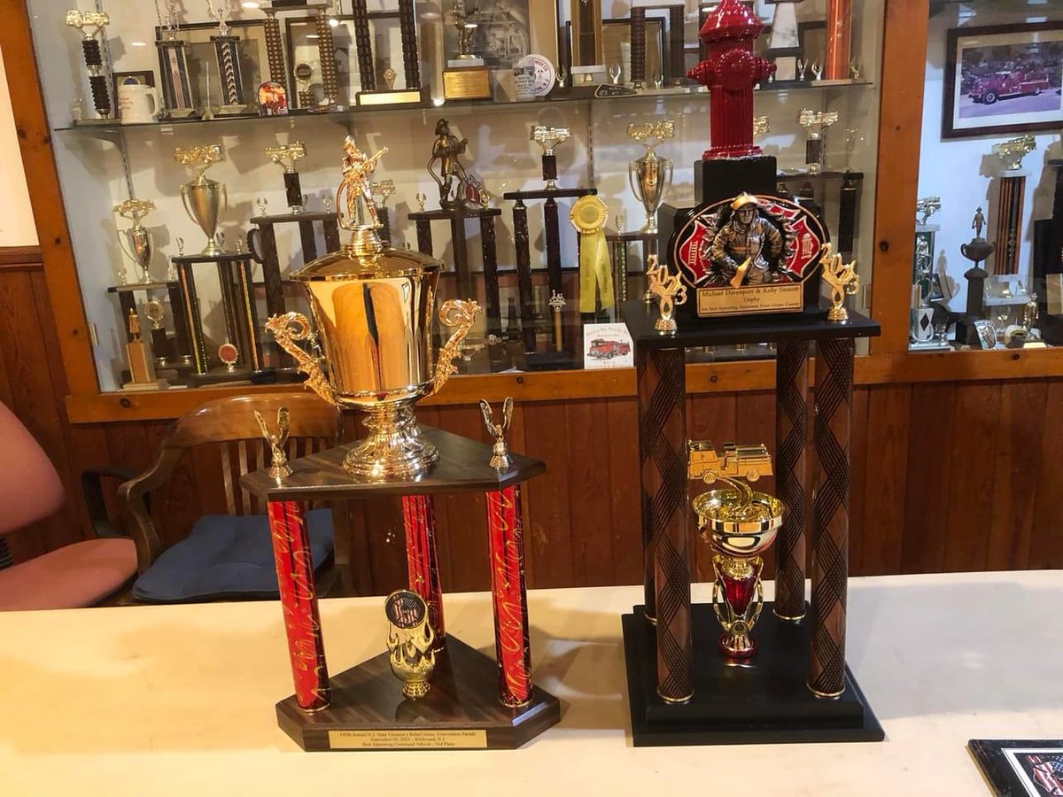 This past weekend High Point Volunteer Fire Company brought home 2nd place trophy and Ocean County trophy for our command vehicle at the Nj State Fireman’s Convention