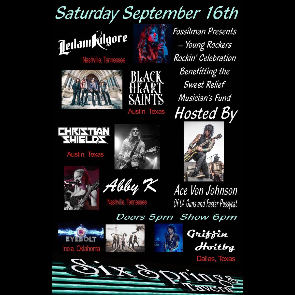 👉The Hook Rocks recaps the  <a href="/SweetRelief/">Sweet Relief Musicians Fund</a> charity event hosted by <a href="/acevonjohnson/">🏴‍☠️</a> at the Six Springs Tavern in TX. Organizer <a href="/pachyrhizodus/">Fossilman</a>  chats about the show featuring several independent artists. <a href="/PantheonPods/">Pantheon Media - Where Fans Belong</a> 
APPLE
tinyurl.com/yj5kpz85
SPOTIFY
tinyurl.com/yzpp8b3c