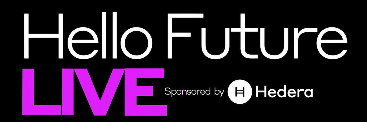 hbar1000's tweet image. Who’s going to @HelloFutureLive ❓

#HelloFutureLIVE 👀

#HelloFuture #HBAR #Hedera $HBAR