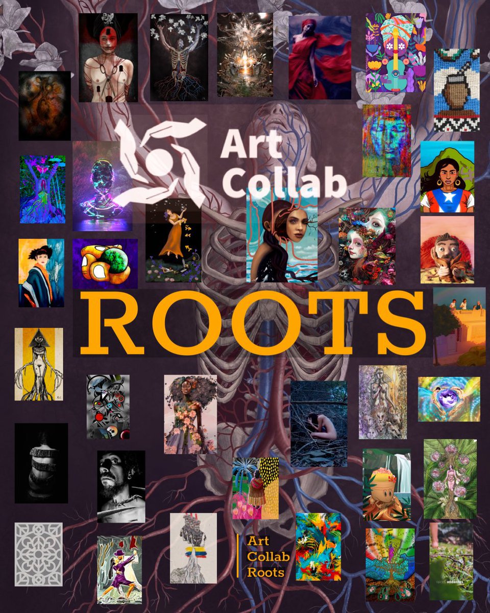 “Roots”

Collaborative drop of 36 Latin artists

Only 2 days to finish.

Open edition 
$15

niftygateway.com/collections/ar…