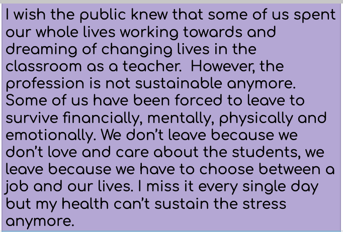 CCSDTeachers's tweet photo. CCSD Teachers are sharing their stories with "I wish the public knew..." #iwishthepublicknew
@ccsdparents @news3lv @8newsnow @ktnv @fox5vegas @JoshuaPeguero
@clarkcountysch @maddow @Lawrence https://t.co/ZAgonSfzke