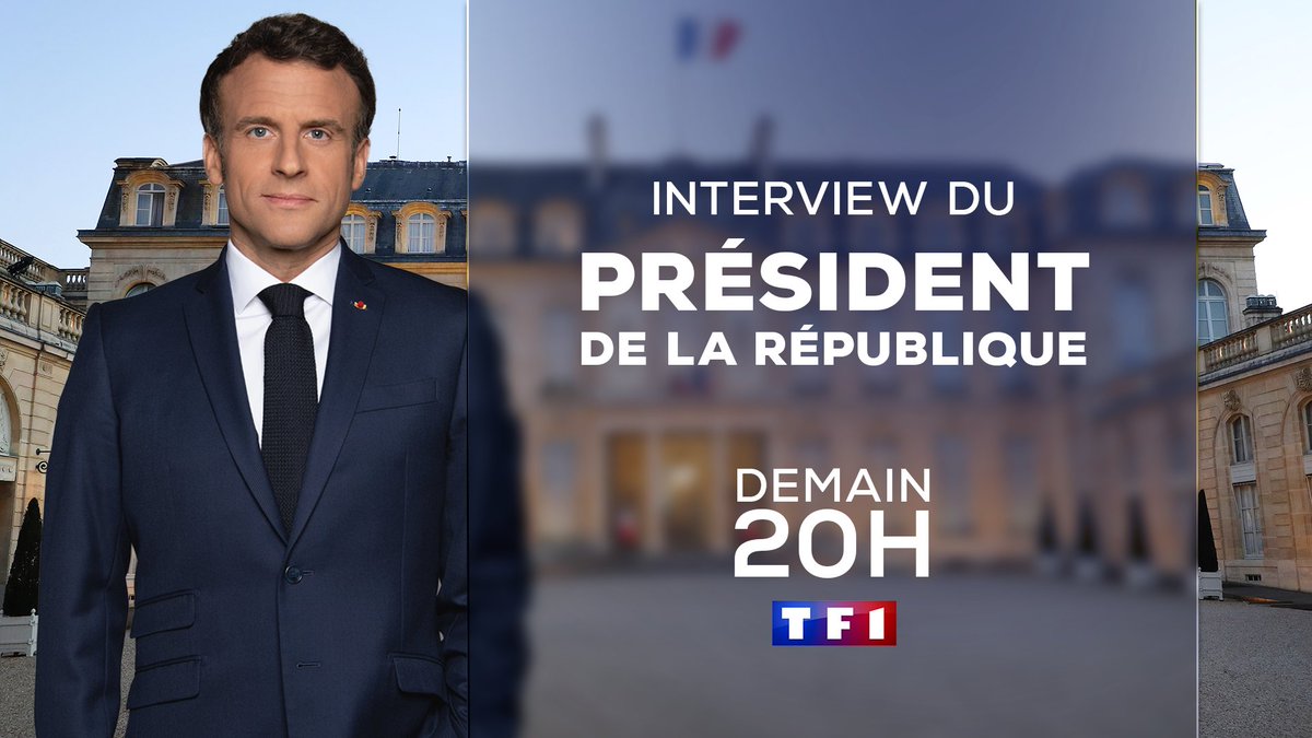 🔊 Dimanche 24.09
🔊 20h00
🔊 Le Président @EmmanuelMacron sur @TF1.
#NousTous Avec Lui ❗