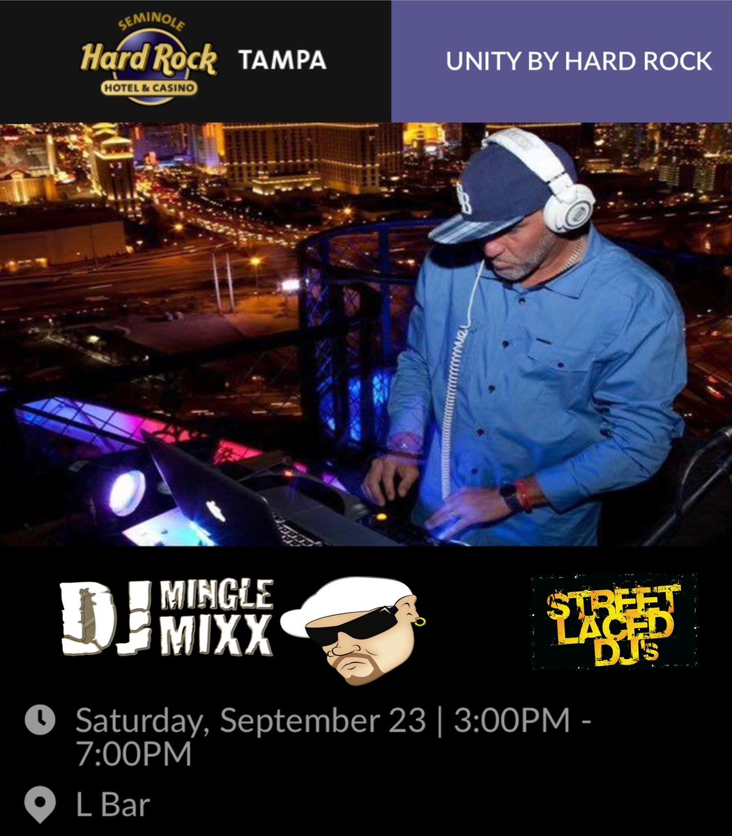 MingleMixx's tweet image. Bout to hit the scene @SHRTampa @StreetLacedDJs #streetLacedDJs #mingleMixx #leggo